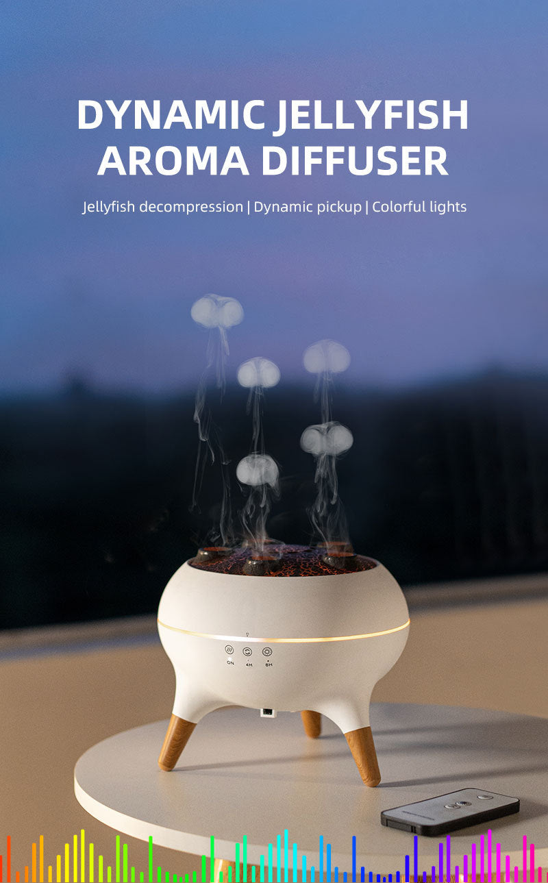 Jellyfish dynamic aromatic humidifier