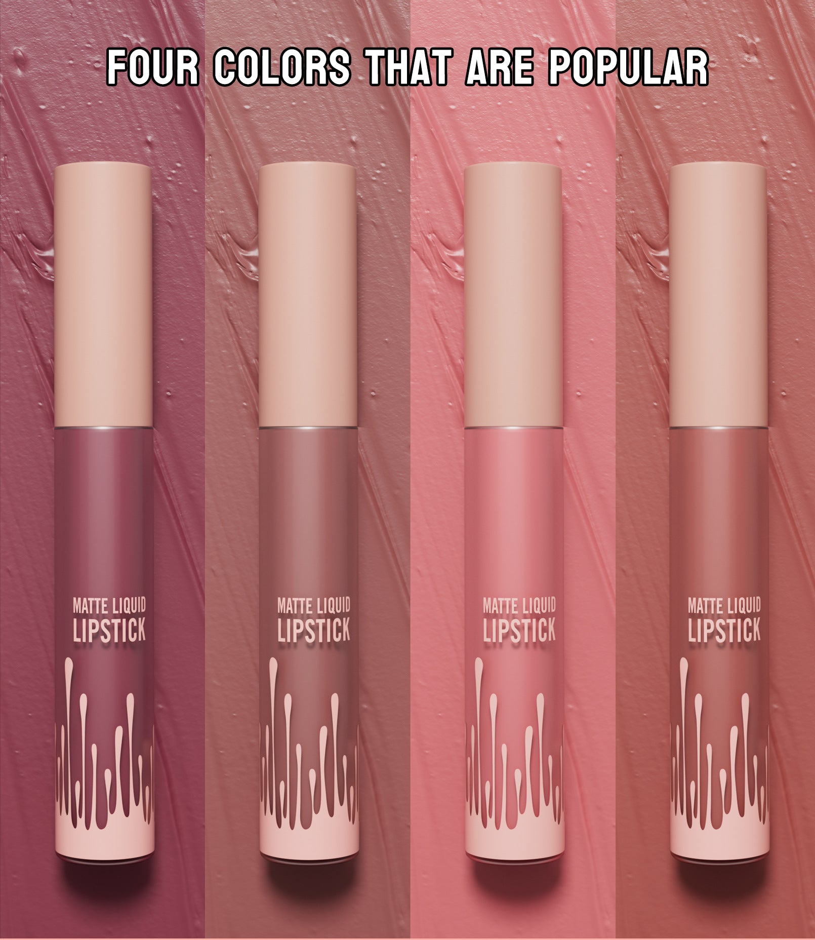 Hellokiss matte lip glaze/velvet liquid lipstick/Matte lip glaze