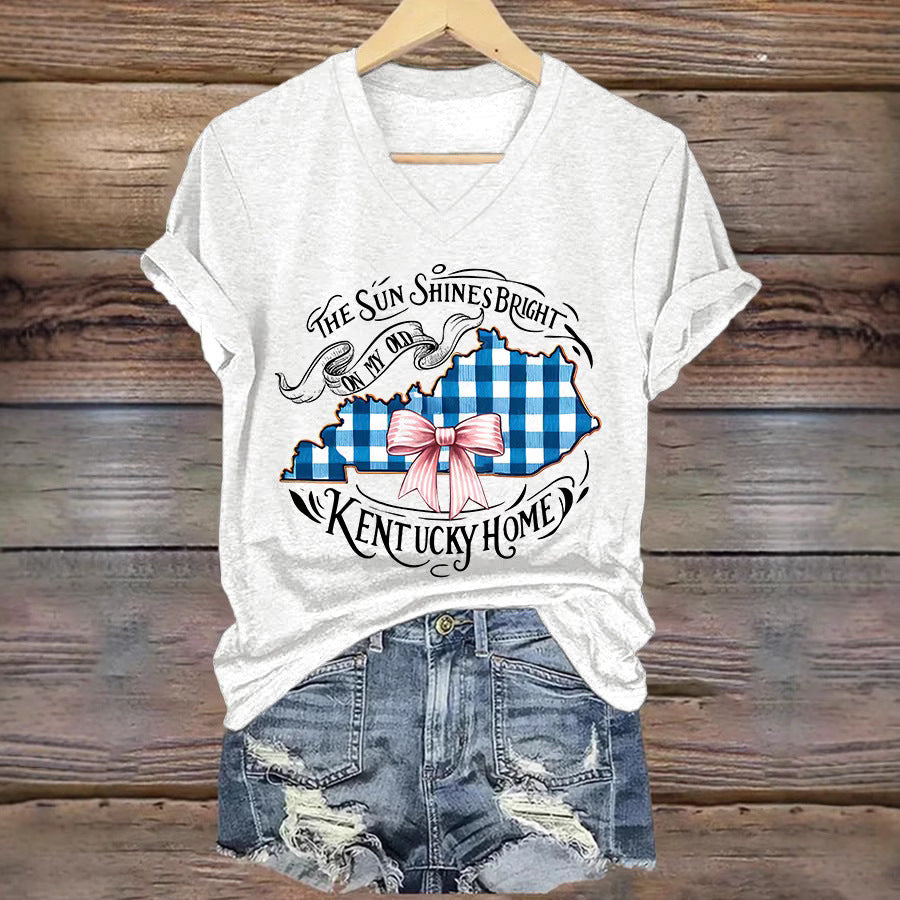 Printed Casual T-Shirt Women