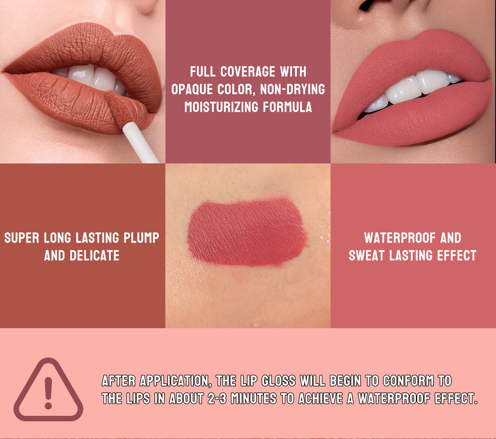 Hellokiss matte lip glaze/velvet liquid lipstick/Matte lip glaze