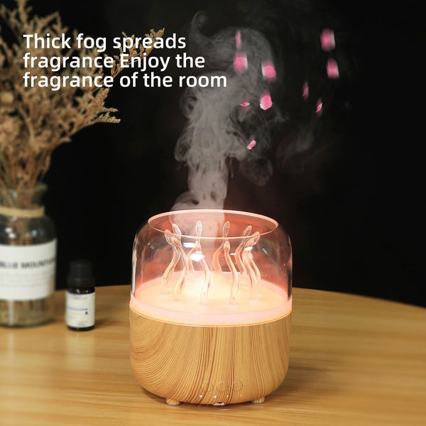 USB charging rotating dynamic aroma diffuser